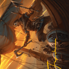 Eivor, Battle-Ready Art Card (Gold-Stamped Signature) (ASACR-018) - Assassin's Creed Art Series (Borderless)