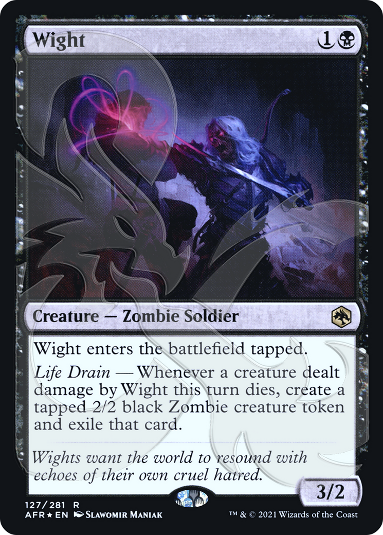 Wight (AFR&-127) - Adventures in the Forgotten Realms Promos Foil
