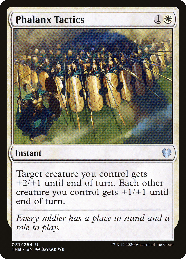 Phalanx Tactics (THB-031) - Theros Beyond Death Foil
