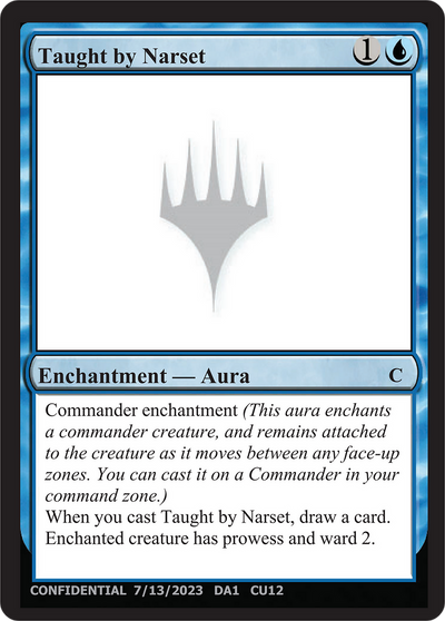 Taught by Narset (UNK-CU12B) - Unknown Event