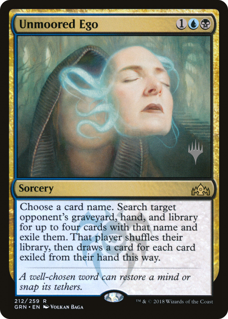 Unmoored Ego (PPTHB-212P) - Guilds of Ravnica Promos