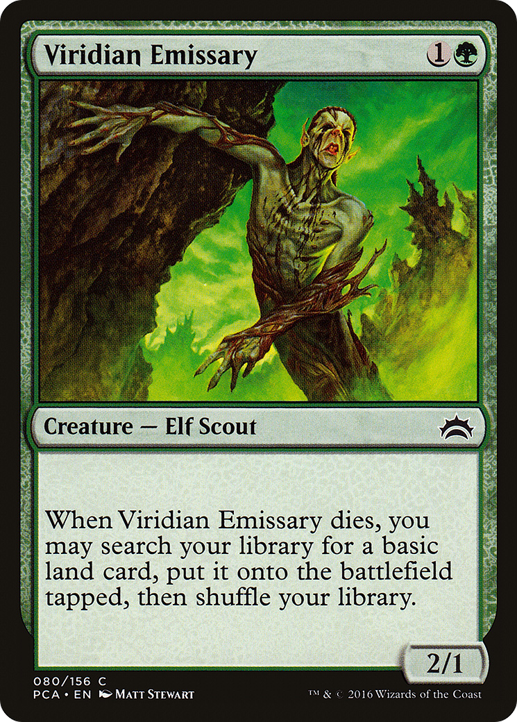 Viridian Emissary (PCA-080) - Planechase Anthology