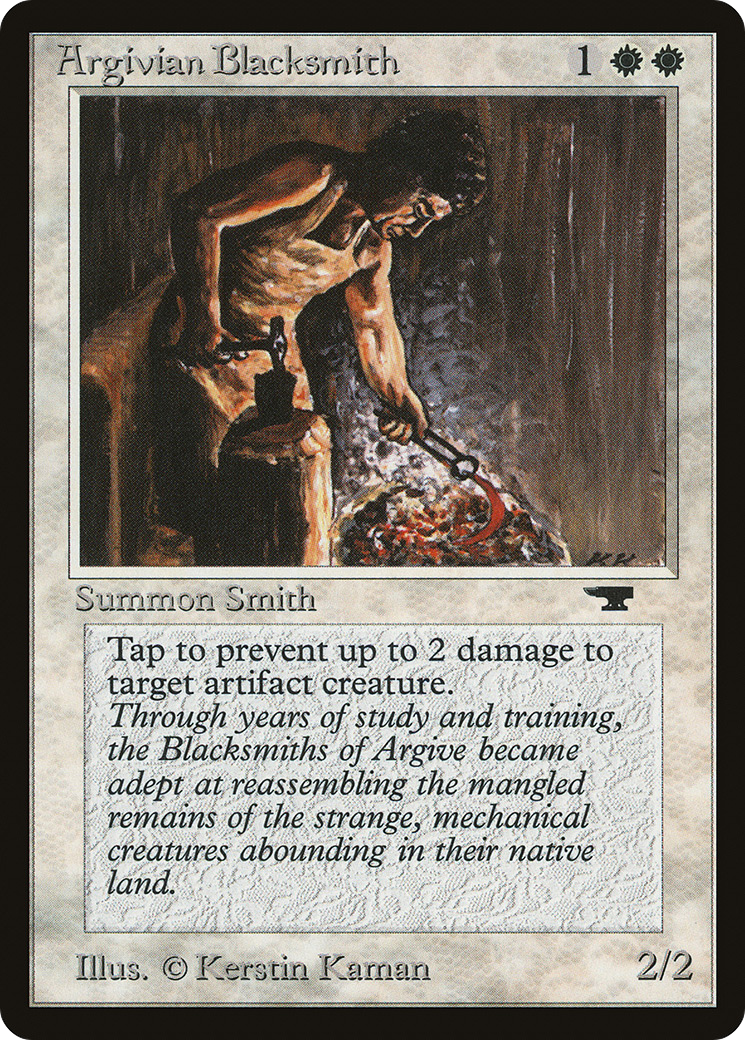 Argivian Blacksmith (ATQ-) - Antiquities