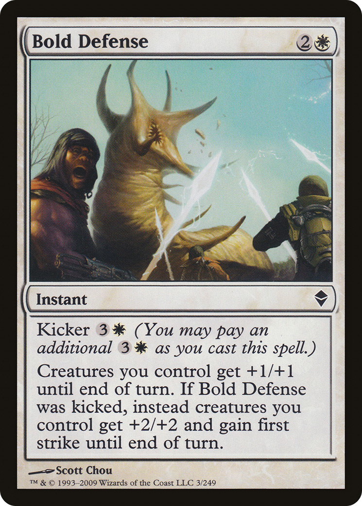 Bold Defense (ZEN-003) - Zendikar