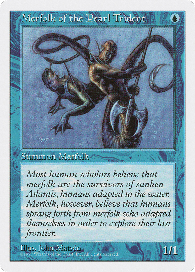 Merfolk of the Pearl Trident (5ED-) - Fifth Edition