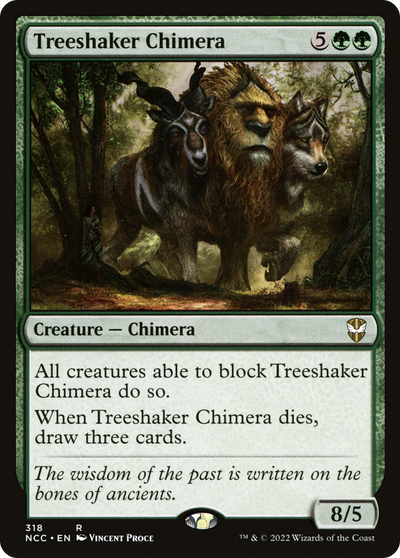 Treeshaker Chimera [Streets of New Capenna Commander]