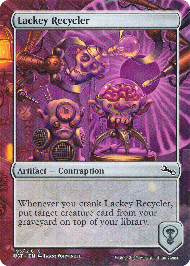 Lackey Recycler (UST-193) - Unstable (Borderless)