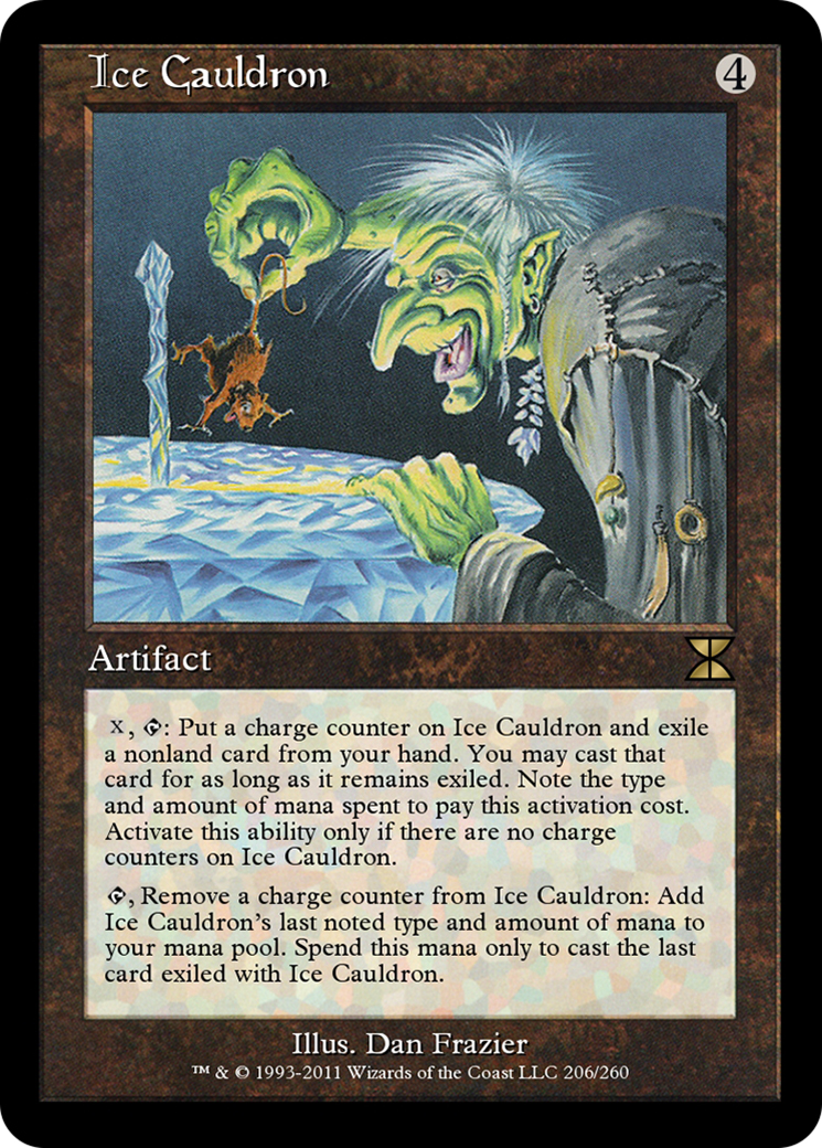 Ice Cauldron (ME4-206) - Masters Edition IV Foil