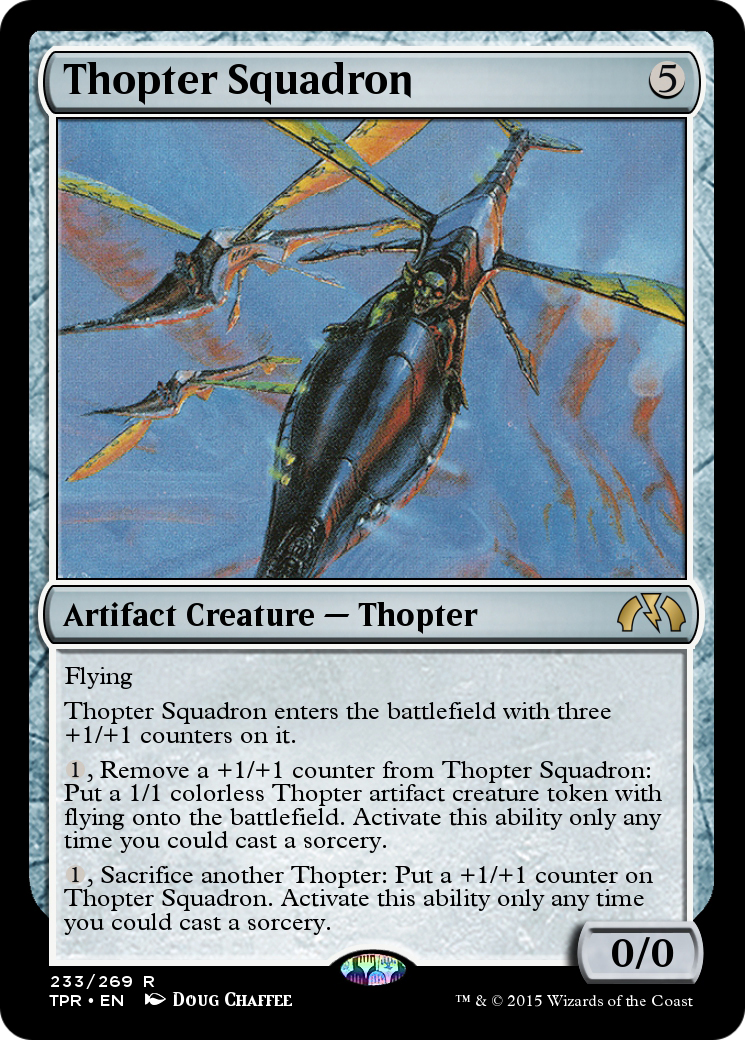 Thopter Squadron (TPR-233) - Tempest Remastered Foil