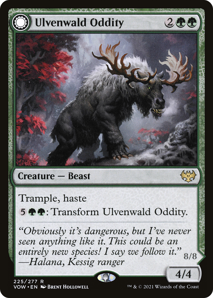 Ulvenwald Oddity (VOW-225) - Innistrad: Crimson Vow: (Double Faced Transform)