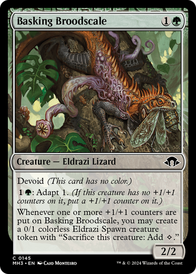 Basking Broodscale (MH3-145) - Modern Horizons 3: (devoid)