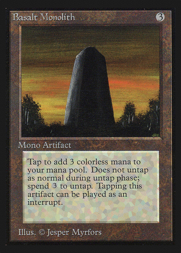 Basalt Monolith (CE) (CED-) - Collectors' Edition