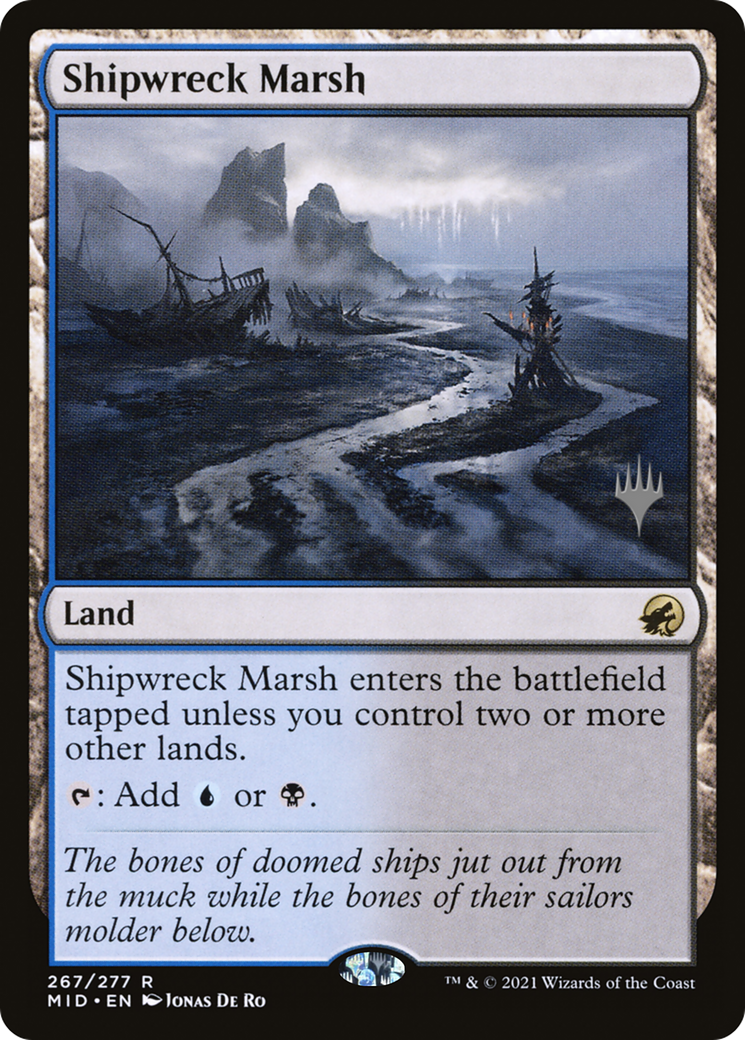 Shipwreck Marsh (PPMID-267) - Innistrad: Midnight Hunt Promos