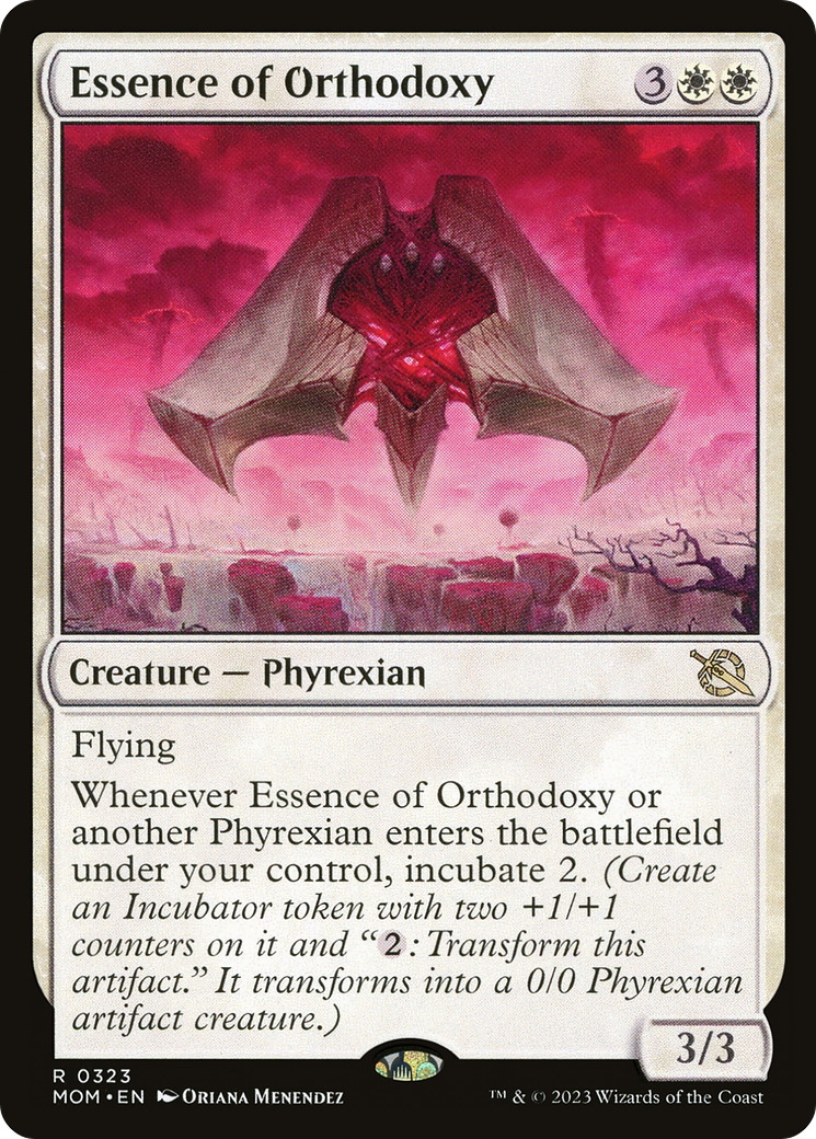 Essence of Orthodoxy (MOM-323) - March of the Machine Foil