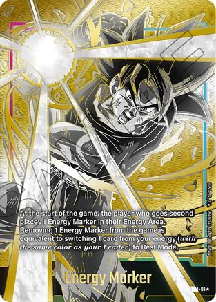 Energy Marker (E01-01) (Alternate Art Gold) (E01-01) - Fusion World Energy Markers Holofoil