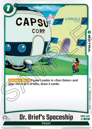 Dr. Brief's Spaceship (FB05-070) - New Adventure