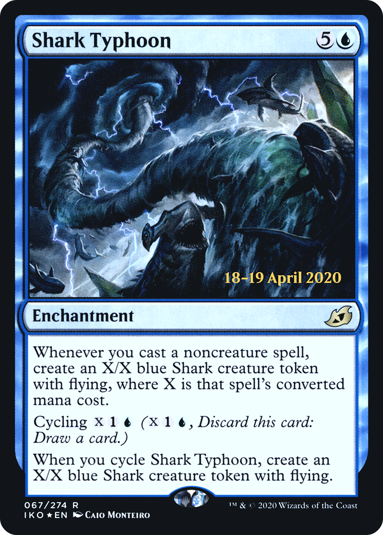Shark Typhoon (PRE-067) - Ikoria: Lair of Behemoths Promos Foil