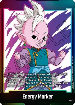 Energy Marker (E-13) (E-13) - Fusion World Energy Markers Holofoil