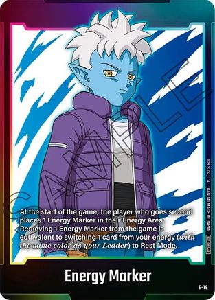 Energy Marker (E-16) (E-16) - Fusion World Energy Markers Holofoil