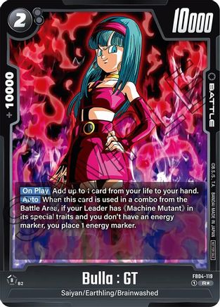 Bulla : GT (Tournament Pack 05) (FB04-119) - Tournament and Championship Promos Holofoil