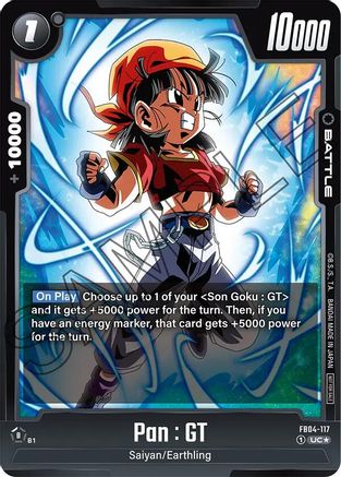 Pan : GT (Tournament Pack 05) (FB04-117) - Tournament and Championship Promos Holofoil