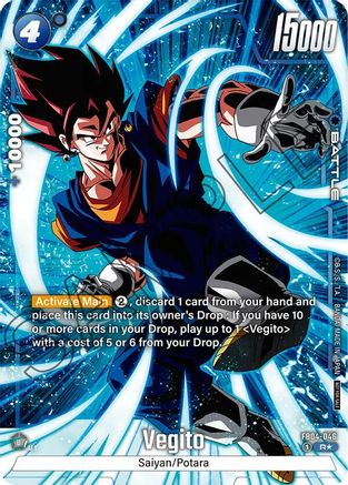 Vegito - FB04-046 (Tournament Pack -Winner- 05) (FB04-046) - Tournament and Championship Promos Holofoil
