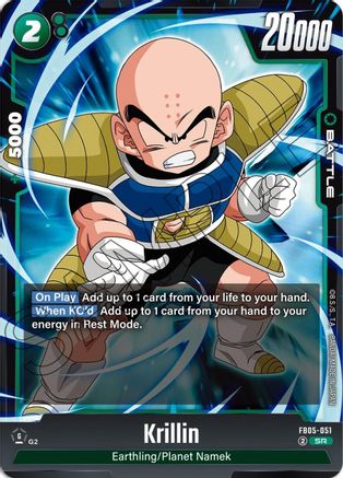 Krillin (FB05-051) - New Adventure Holofoil
