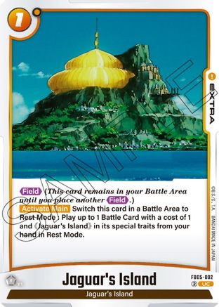 Jaguar's Island (FB05-092) - New Adventure