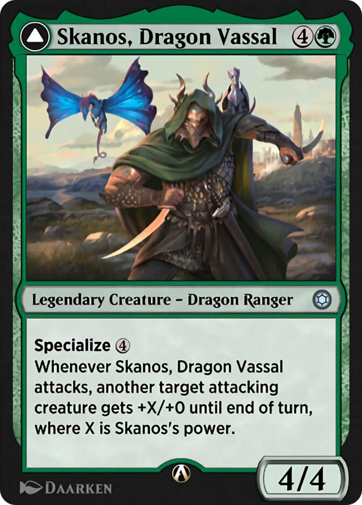 Skanos, Dragon Vassal (HBG-018) - Alchemy Horizons: Baldur's Gate