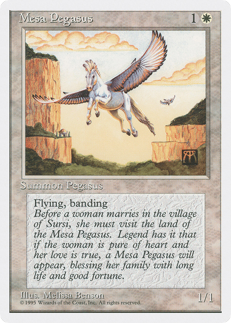 Mesa Pegasus (4ED-) - Fourth Edition