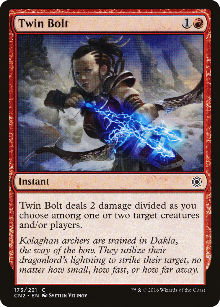 Twin Bolt (CN2-173) - Conspiracy: Take the Crown Foil