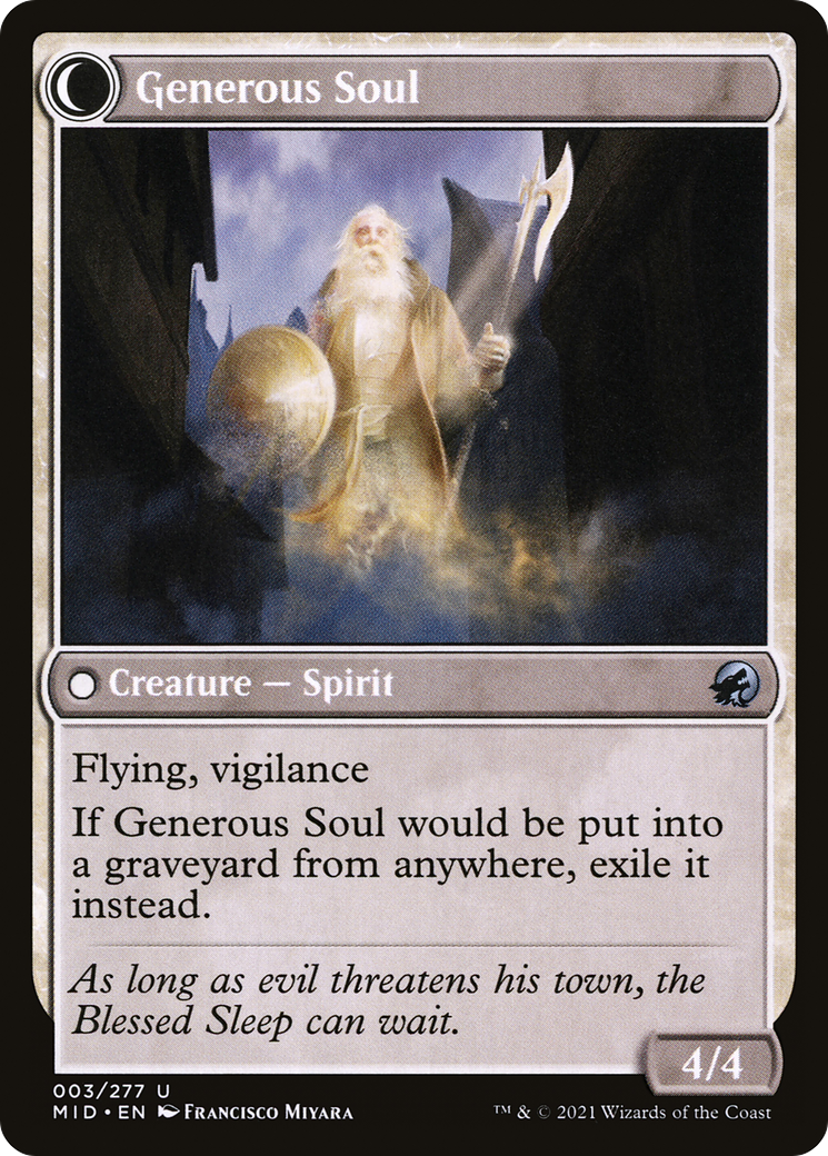 Beloved Beggar (MID-003) - Innistrad: Midnight Hunt: (Double Faced Transform)