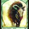 Beast Token (UST-013) - Unstable Tokens Foil