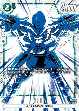 Krillin (Alternate Art) (FB05-051) - New Adventure Holofoil
