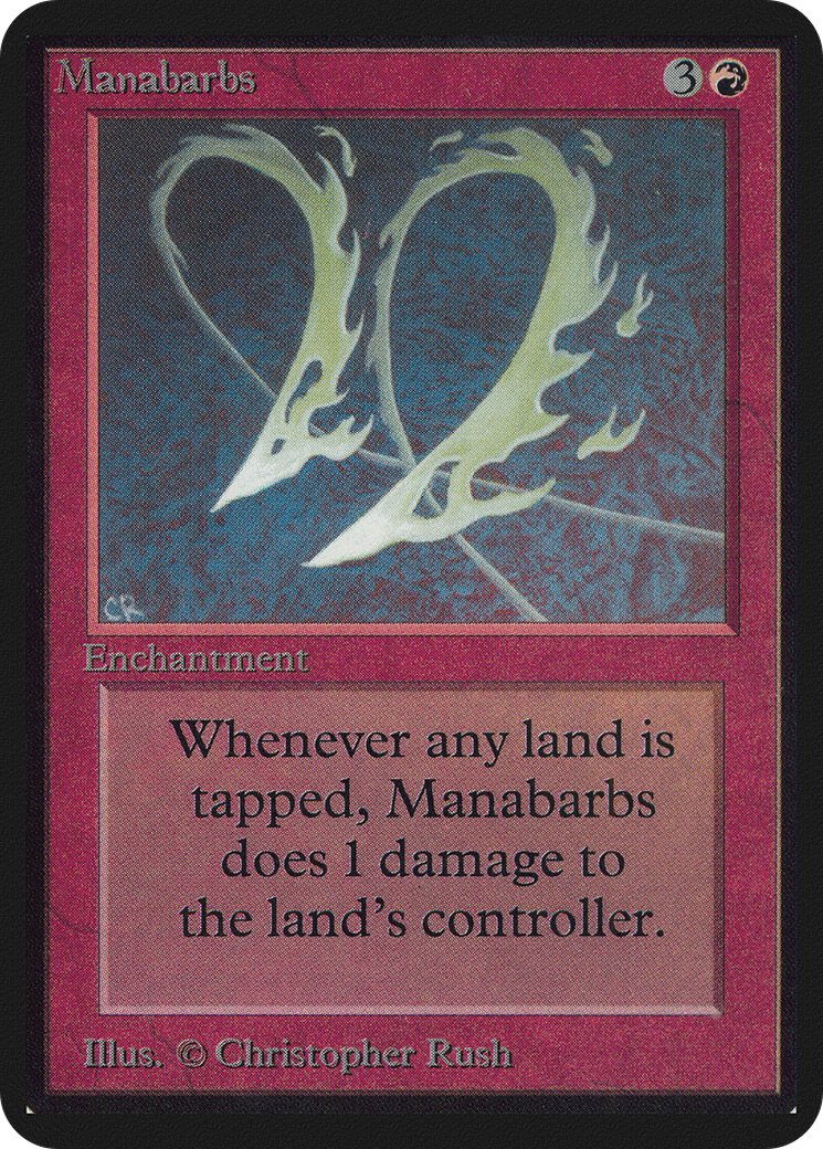 Manabarbs (LEA-) - Limited Edition Alpha
