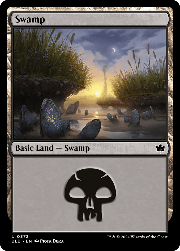 Swamp (0373) (BLB-373) - Bloomburrow Foil