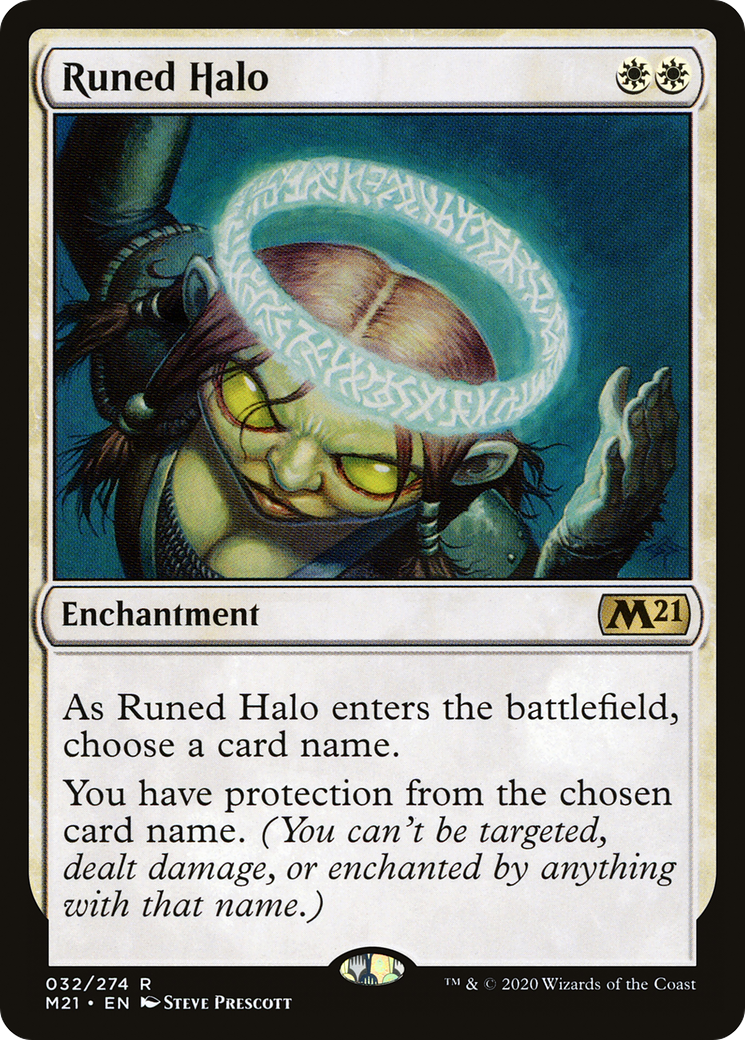 Runed Halo (M21-032) - Core Set 2021