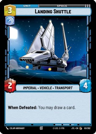 Landing Shuttle (063/262) - Jump to Lightspeed