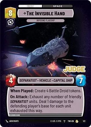 The Invisible Hand - Imposing Flagship (1/2) - Judge Promos