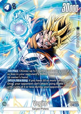 Vegito - FB05-040 (Alternate Art) (FB05-040) - New Adventure Holofoil