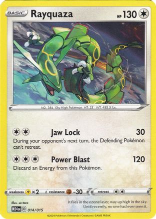 Rayquaza (014/015) [McDonald's Promos 2024 Collection]