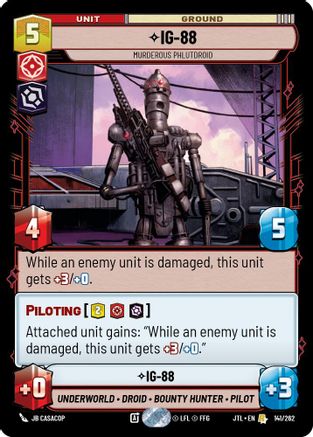 IG-88 - Murderous Phlutdroid (141/262) - Jump to Lightspeed
