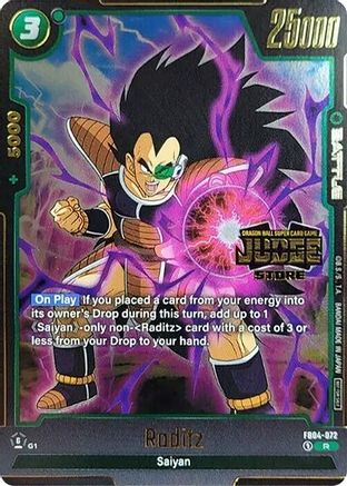 Raditz (Judge Pack (Store Judge) 03) (FB04-072) - Tournament and Championship Promos Holofoil