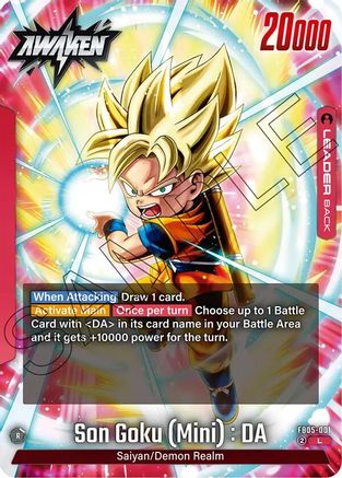 Son Goku (Mini) : DA (FB05-001) - New Adventure