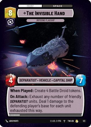 The Invisible Hand - Imposing Flagship (1/2) - Organized Play Promos