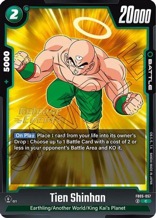 Tien Shinhan - FB05-057 (FB05-057) - New Adventure Release Event Cards