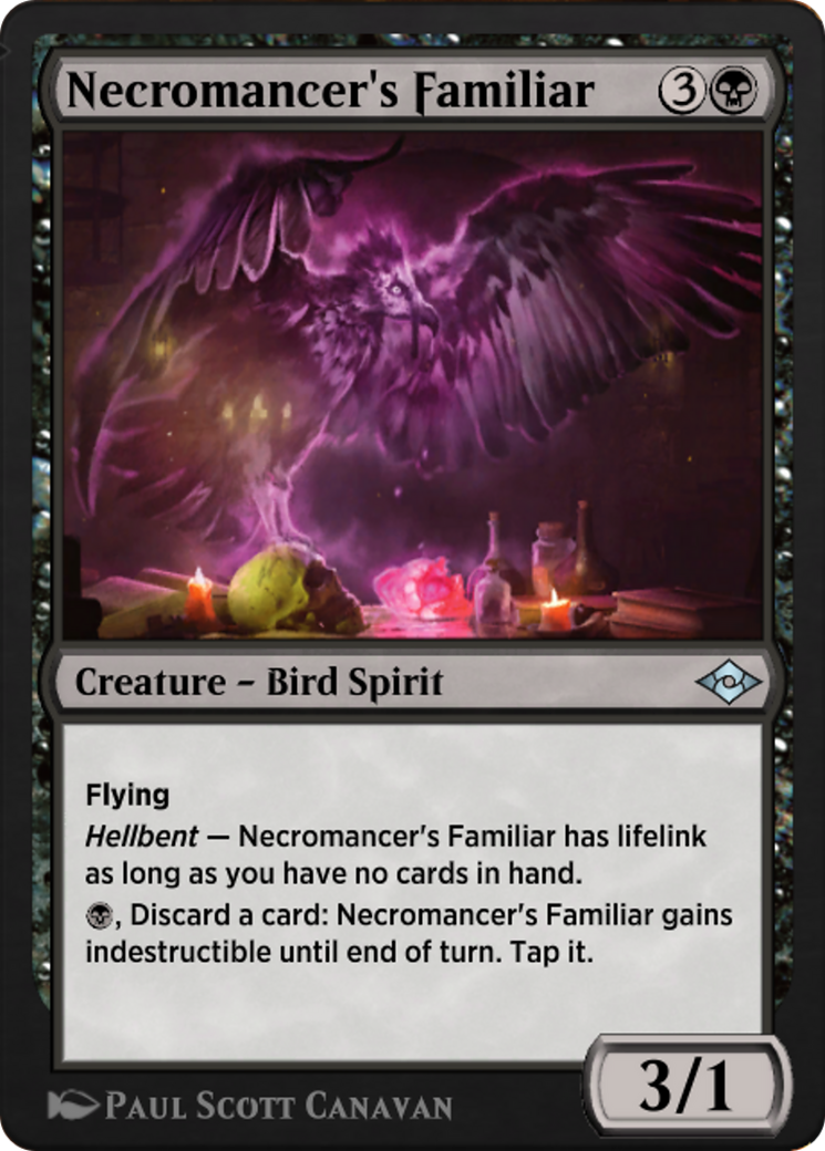 Necromancer's Familiar (J21-364) - Jumpstart: Historic Horizons