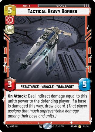 Tactical Heavy Bomber (152/262) - Jump to Lightspeed