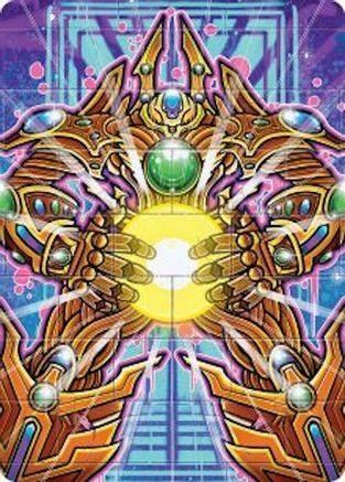 Brightglass Gearhulk Art Card (AADFT-053) - Art Series: Aetherdrift