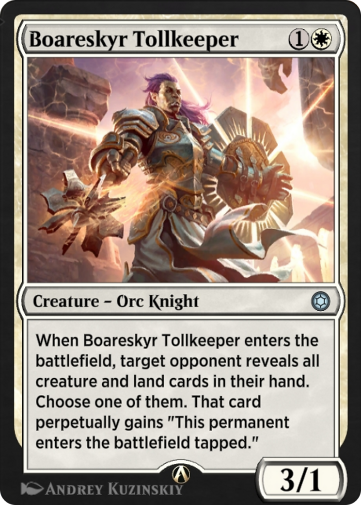 Boareskyr Tollkeeper (HBG-020) - Alchemy Horizons: Baldur's Gate